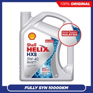 (Untuk Pasaran Malaysia) Shell Helix HX8 5W40 Fully Synthetic Engine Oil (4L) Malaysia 5W-40