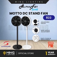 ALPHA MOTTO B22 Stand Fan AC Motor 7 Blades 8 Speed 60° Oscillation Adjustable Height