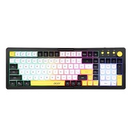 Acer 2.4g Wireless Keyboard 101 Keys 2000mah Battery RGB Backlight Bluetooth Office Games Wired Keyb