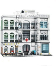 General Jim's Modular Building Blocks City Emergency Hospital Set Expert Creator - Great Gift for MO