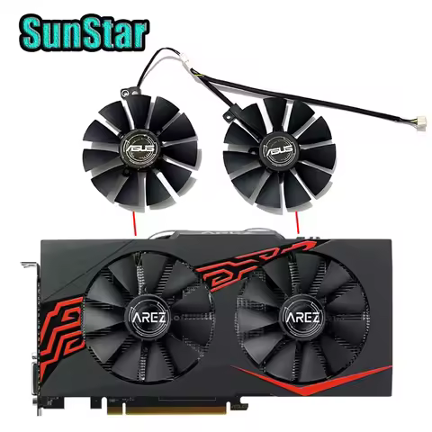 NEW 87MM PLD09210S12HH FDC10U12S9-C ASUS RX 570 Video Cooling Fan For ASUS RX 470 570 580 P106-100 G