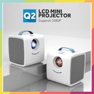 (Genuine) Q2 LCD PROJECTOR 1080P mini PROJECTOR - t