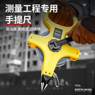 Steel Tape Measure10Meter Engineering Ruler30Fiber Evit50Cloth Ruler Handheld Ruler Meter Constant R