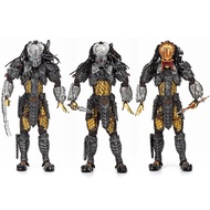 18cm Alien vs. Predator NECA 7-Inch Predator Celtic Scar Cat Face Model AVP Cross-Border Toy Figure