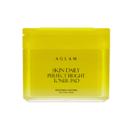 Aglam Toner Pad Skin Daily - 1 กระปุก 60 แผ่น สีเหลือง 1 กระปุก