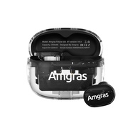 Amgras Future SE2 Transparent Wireless Earbud Gaming ENC Noise Reduction 5.3 Bluetooth Earphone HIFI