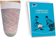 JianiMed Prosthetic Stump Shrinkers–Above Knee, 35cm, Compression, 20-30, Amputee Socks, Space Dyed,