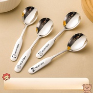 316 Stainless Steel Long Handle Spoon Thickened Spoon Western Food Spoon Soup Spoon Household