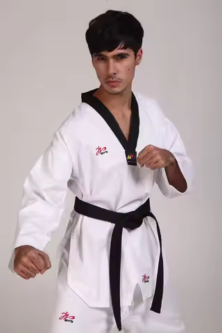 Taekwondo Suit TKD Dobok Student Uniform With Belt Karate Gi Martial Arts
