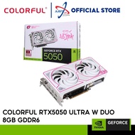 COLORFUL GeForce RTX 5050 ULTRA W DUO 8GB GDDR6 GRAPHICS CARD