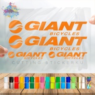 Giant Cutting Sticker Variasi Sepeda Lipat Gunung Olah Raga Outdoor Frame Stiker Striping Bike
