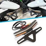 Fit For 675SR 675SR-R 675NK 500SR 2024-2026 Motorcycle Folding License Plate Frame Short Tail Tidy I