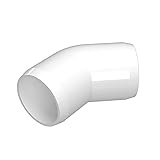 FORMUFIT F00145E-WH-4 45 Degree Elbow PVC