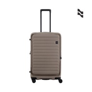 升級版【LOJEL】CUBO FIT 28吋前開擴充防盜拉鍊箱 大地灰