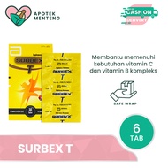 Surbex T Strip 6 Tablets - Complex Vitamin B Supplement And Vitamin C