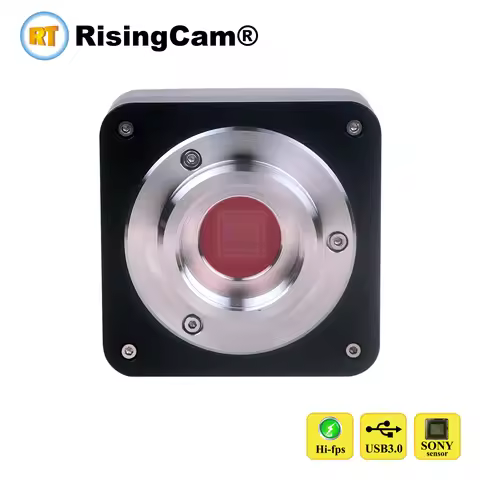 RisingCam C3 10MP USB3.0 C Mount IMX577 CMOS Sensor Digital Video Microscope Camera for Trinocular B