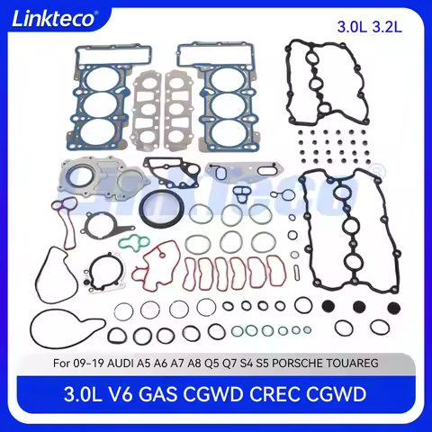 Engine Part Cylinder Head Full gasket set Fit 3.0 3.2 T L TFSI V6 For 09-19 AUDI A5 A6 A7 A8 Q5 Q7 S
