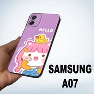 HP Rubber case for Samsung A07/CC40 cellphone/Samsung A07 soft case/Samsung A07 casing/cell phone ca