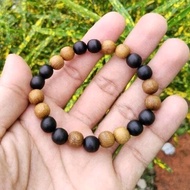 Gelang Gemunggal Emas + Gemunggal Hitam