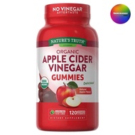 EXP.10/2024‼️ Nature‘s Truth Organic Apple Cider Vinegar Gummies 500 mg. (120กัมมี่) 🍎 กัมมี่แอปเปิ้ลไซเดอร์ สูตรออแกนิก