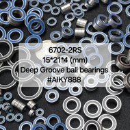 6702-2RS 15*21*4 (mm) Deep Groove Ball bearing