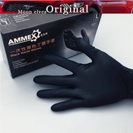 Black nitrile gloves car beauty repair and maintenance crystal plating coating disposable cleaning gloves