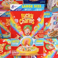 US IMPORTED PRODUCTS - LUCKY CHARMS GIANT BREAKFAST CEREAL SIZE 422GE