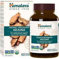 Himalaya Organic Arjuna for Cardiovascular port, 60 Caplets, USDA Certified Organic, Non-GMO, Gluten