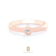 Jewellista แหวน Lydia เงินแท้ 925 ประดับพลอย CZ