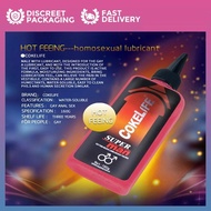 Cokelife Sex Lubricant Gel Hot Feeling For SuperMan and Man Water Base - Alat Pelincir untuk lelaki main belakang 水溶性润滑液