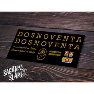 Dosnoventa fixie frame decal Sticker