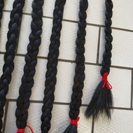 Square Dance Wig Braids Twist Braids Big Thick Braids Ponytail Braids Qing Dynasty Long Braids Repub