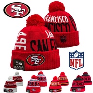 NFL San Francisco 49ERS Warmth/Epoch Red and White Multi-purpose Knitted Hat