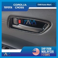Toyota Corolla Cross XG10 (2020-2025) Inner Door Handle Carbon Cover Fit For Corolla Cross
