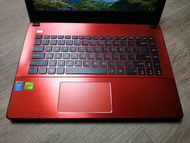 Asus a450l i5 8g ram 256ssd 14吋  office 2019