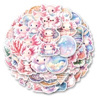 Pink Axolotl Animal Stickers Cute Stickers Waterproof Stickers Stickers Aesthetic Phone Stickers 250