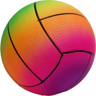 CFDTOY ลูกบอล บอลชายหาด บอลเด็ก บอลยาง ฟุตบอล ขนาด 8-9นิ้ว คละสี BL047