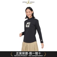 (日本平行進口)le coq sportif-le coq sportif（女子）网球着模拟颈长袖衬衫长袖LN4FLT11L恤衫同T恤
