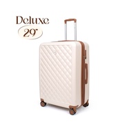 ดีไซน์สวยหรู กระเป๋าเดินทาง HUGE รุ่น Deluxe ขนาด 20 24 29 นิ้ว กระเป๋าเดินทางล้อลาก ขยายกระเป๋า เพิ