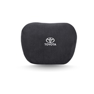 High Quality Car Headrest Neck Support Seat Soft Black For Toyota Fortuner CHR Vios Yaris Cross RAV4