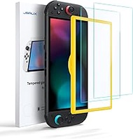 JSAUX 2-Pack Screen Protector Designed for Nintendo Switch 2, Ultra HD Glass Protector 9H Hardness E