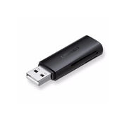 Black USB 2.0 card reader supports SD/TF card Ugreen 60721 CM264