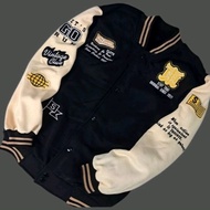 Men's VARSITY Baseball Jacket - Women's Baseball Jacket - Men's BOMBER Jacket SWEATER with FULL Embr