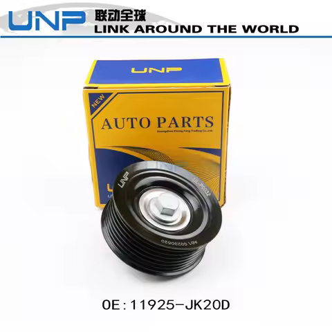 Drive Belt Idler Pulley for NISSAN GT-R R35 370Z 3.5L 2005-2009 INFINITI G37 Q50 Q70 EX37 M37 OE: 11
