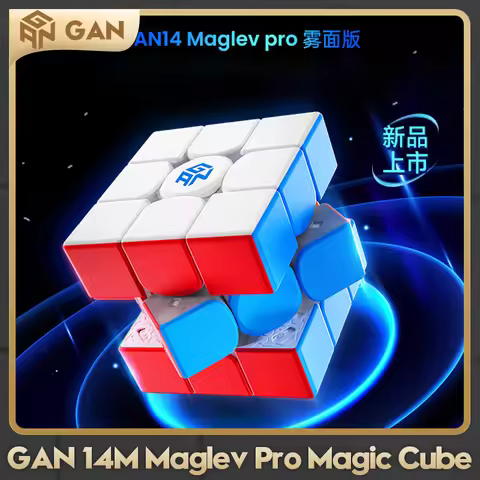 GAN14 Maglev Pro 3×3 Magnetic Magic Cube UV GAN 14 Professional 3x3x3 Speed Puzzle Children's Toys 3