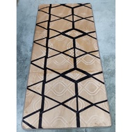 CARPET MINK Tatami / KARPET BALDU GEBU TEBAL CORAK TIMBUL SIZE 90X180 CM  (M) Hiasan Soft