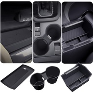Center Console Organizer Storage Tray & Holder Insert & Wireless Charging Protective Mats for Subaru