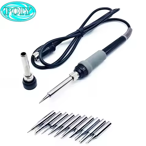 Fx-8801 FX8801 Soldering iron Replacement Handle with 6pcs tips for HAKKO FX-888 FX-888D Solder Stat