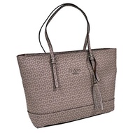 (GUESS) Guess Decimals Tote Shoulder Bag With Tassel