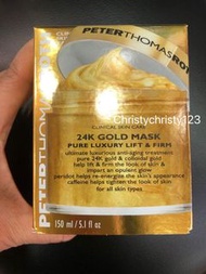 (現貨 150ml) ~PETER THOMAS ROTH 24K Gold Mask 黃金提升緊緻面膜